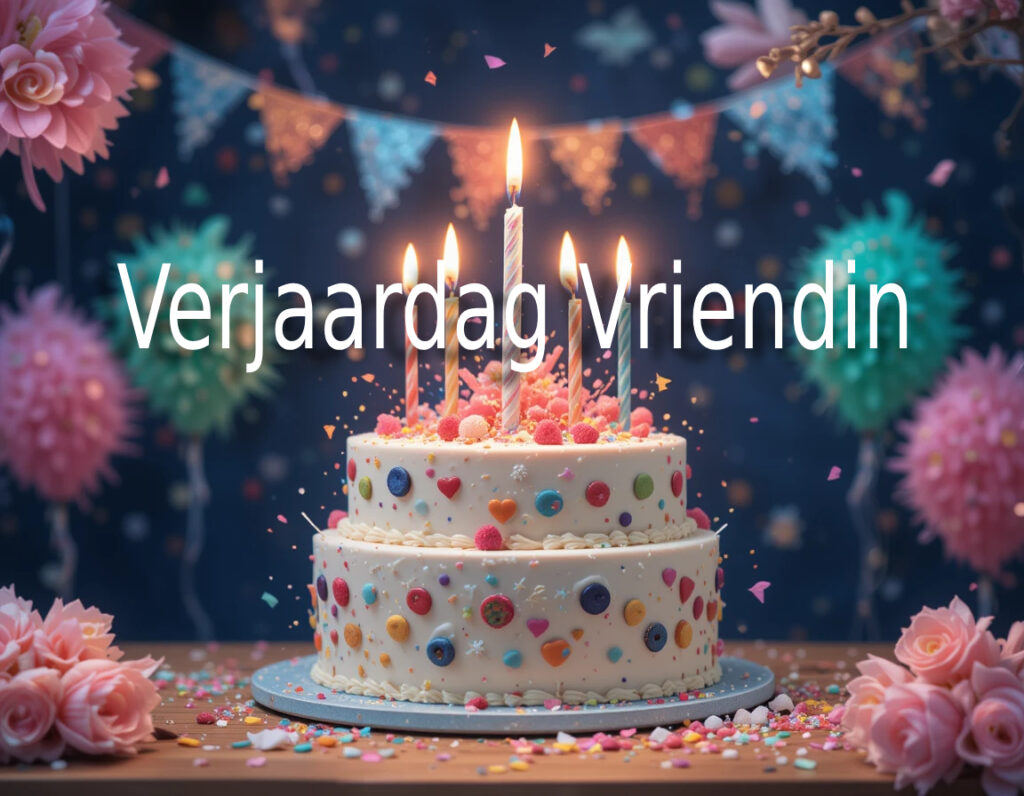 verjaardag vriendin