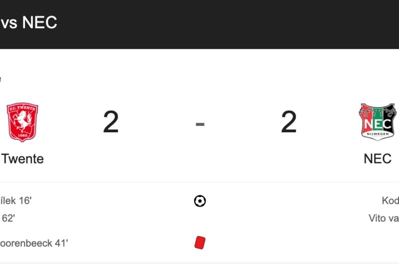 FC Twente vs NEC een halve finale om nooit te vergeten